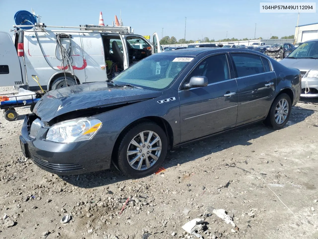 2009 Buick Lucerne Cx VIN: 1G4HP57M49U112094 Lot: 71816204