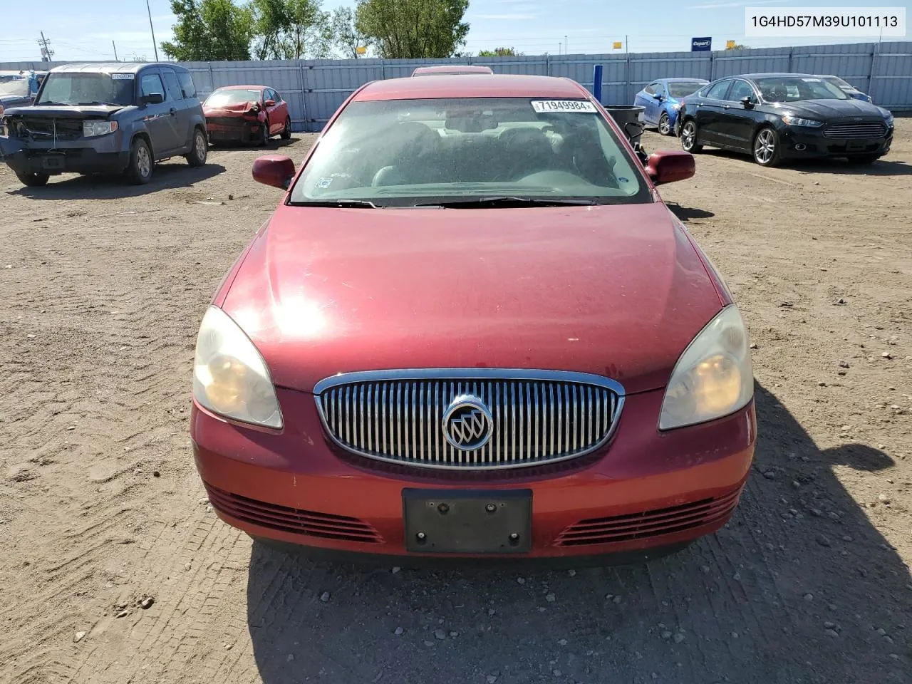 2009 Buick Lucerne Cxl VIN: 1G4HD57M39U101113 Lot: 71949984