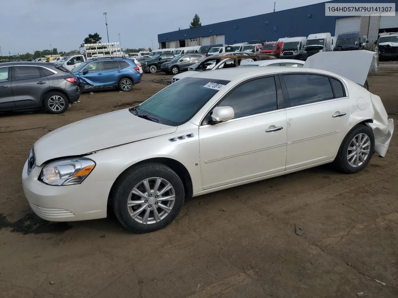 2009 Buick Lucerne Cxl VIN: 1G4HD57M79U141307 Lot: 72210814