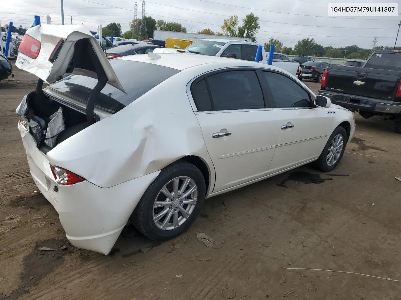 2009 Buick Lucerne Cxl VIN: 1G4HD57M79U141307 Lot: 72210814