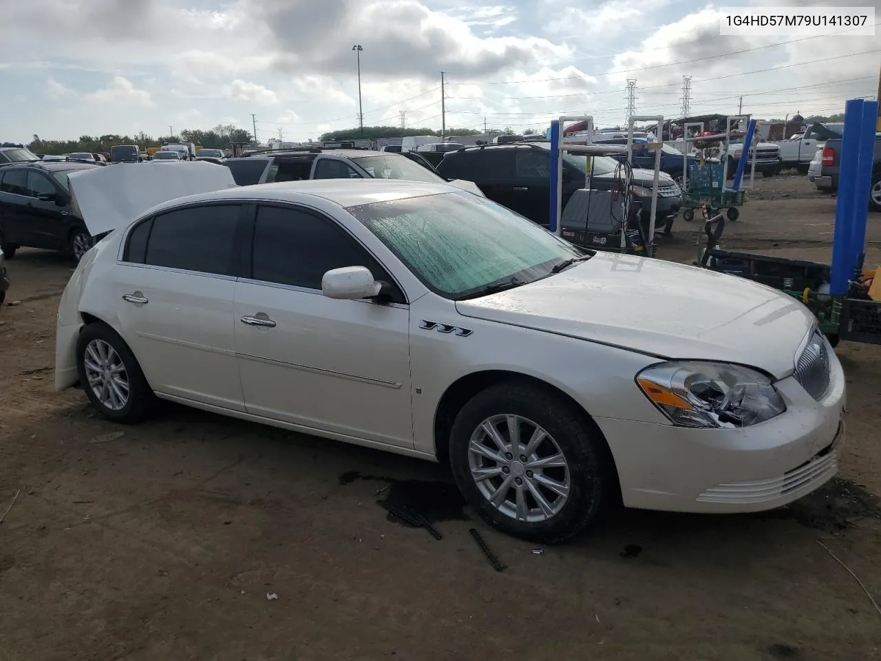 2009 Buick Lucerne Cxl VIN: 1G4HD57M79U141307 Lot: 72210814