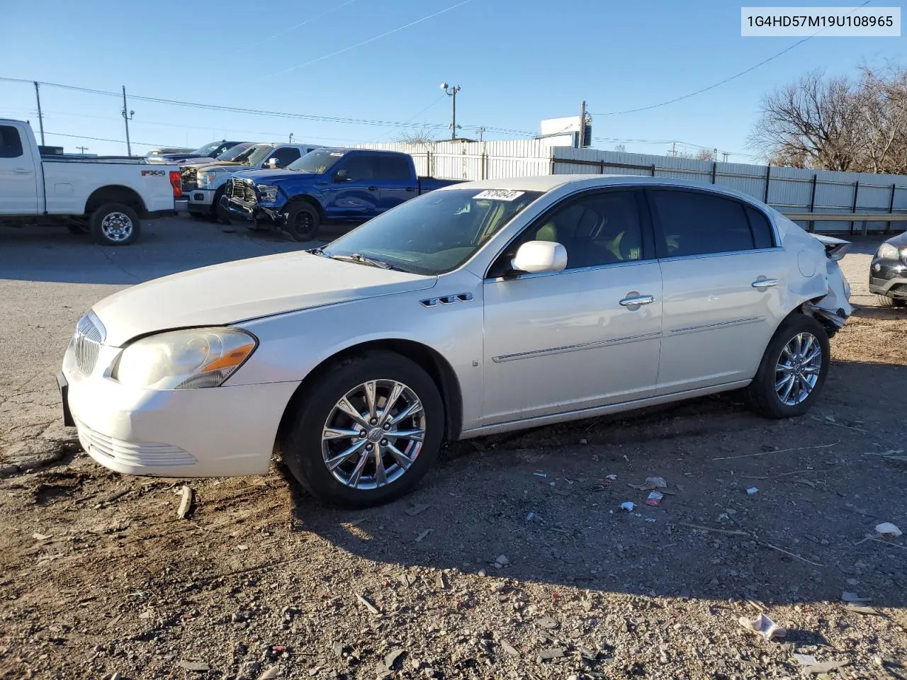 2009 Buick Lucerne Cxl VIN: 1G4HD57M19U108965 Lot: 78764643