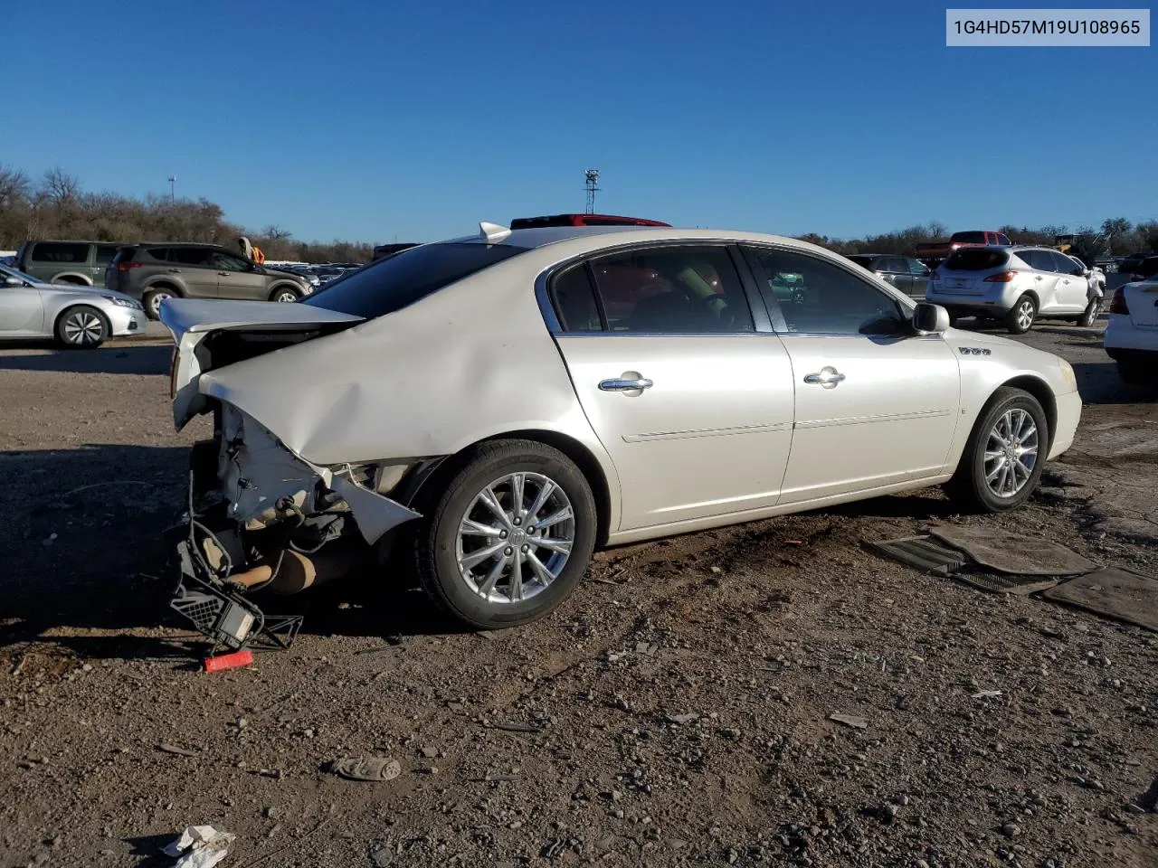 2009 Buick Lucerne Cxl VIN: 1G4HD57M19U108965 Lot: 78764643