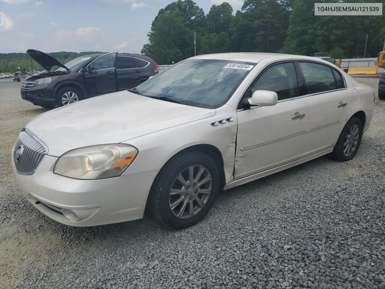 2010 Buick Lucerne Cxl VIN: 1G4HJ5EM5AU121539 Lot: 53618934