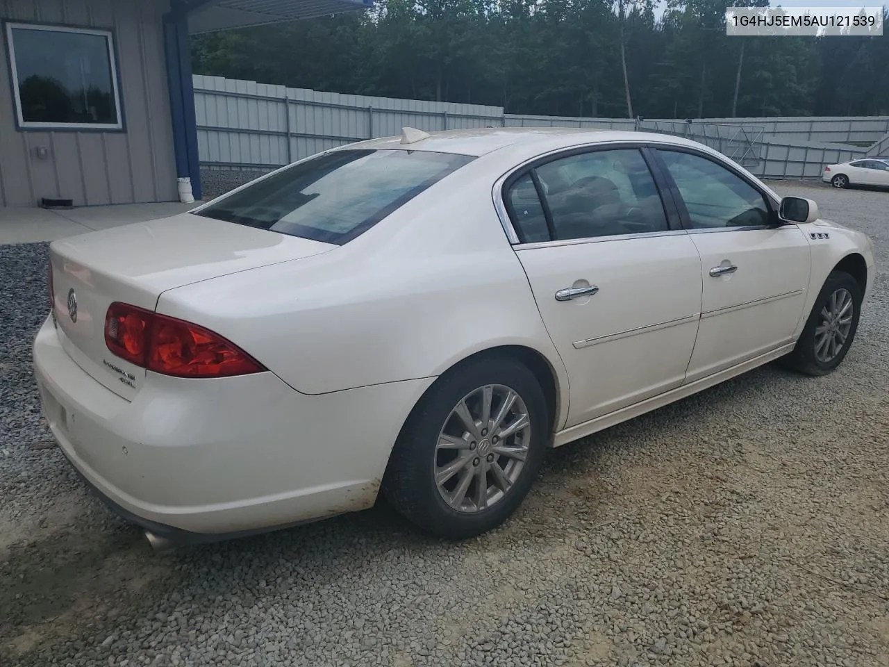 2010 Buick Lucerne Cxl VIN: 1G4HJ5EM5AU121539 Lot: 53618934