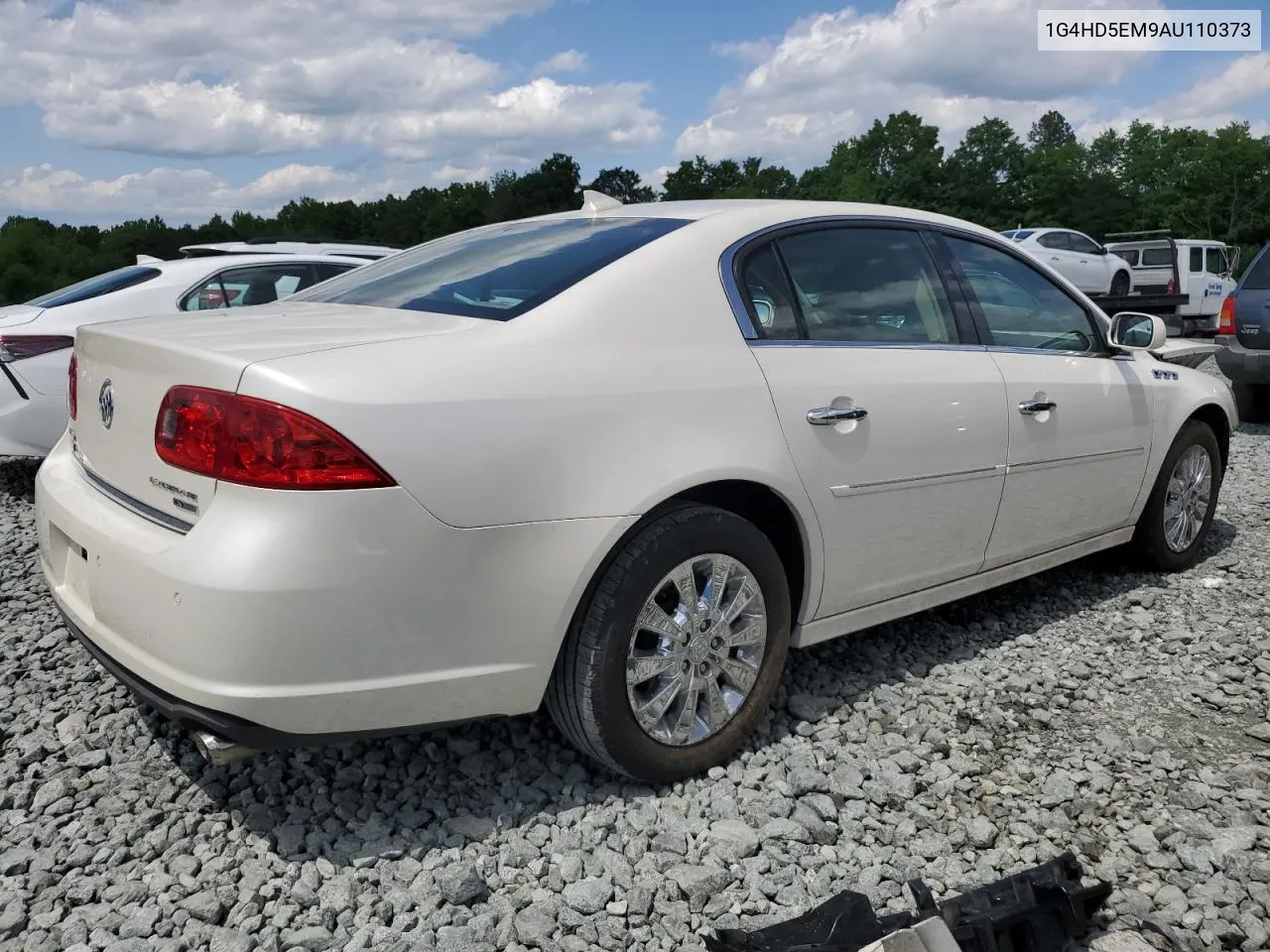 2010 Buick Lucerne Cxl VIN: 1G4HD5EM9AU110373 Lot: 53970284