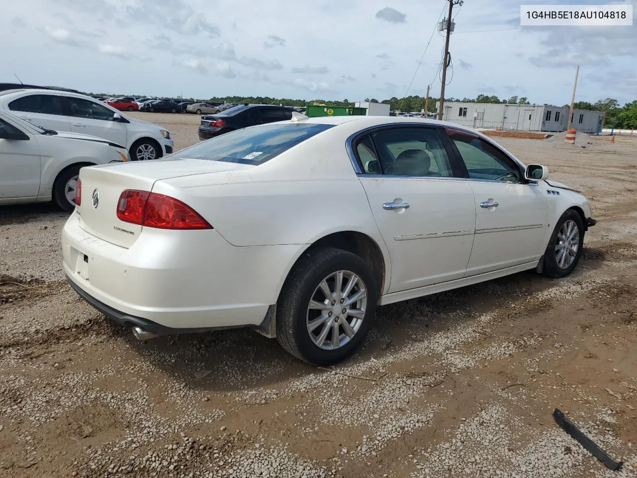 1G4HB5E18AU104818 2010 Buick Lucerne Cx