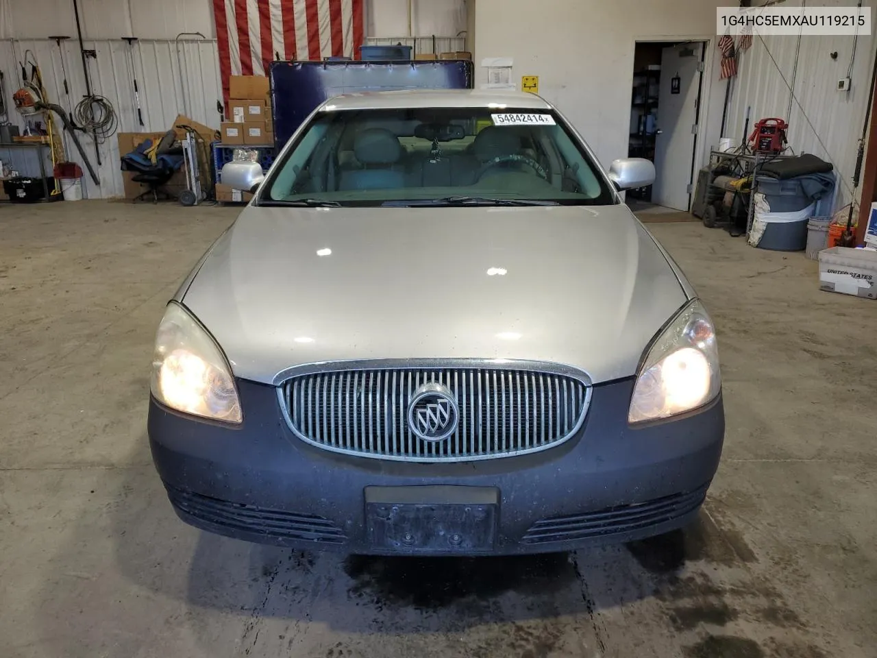 1G4HC5EMXAU119215 2010 Buick Lucerne Cxl