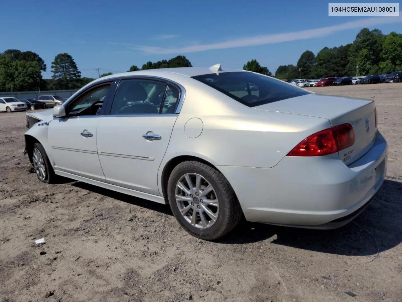 1G4HC5EM2AU108001 2010 Buick Lucerne Cxl