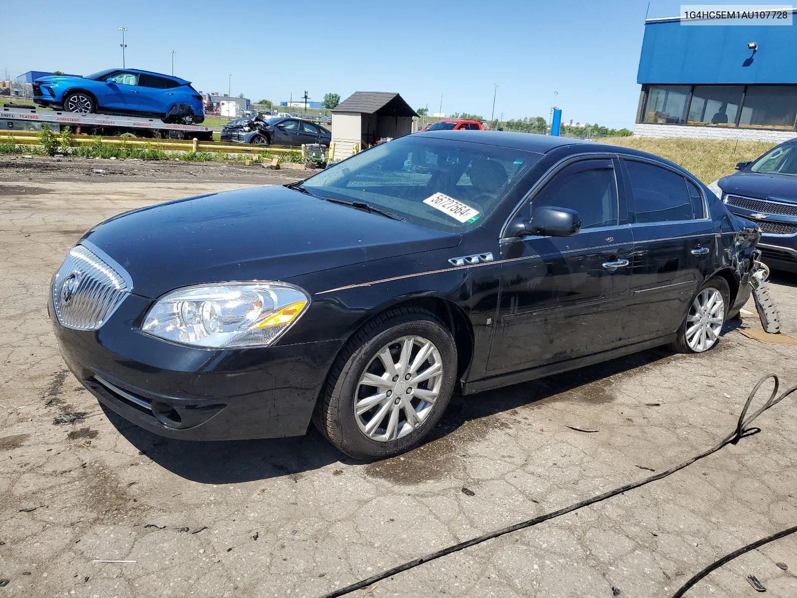 2010 Buick Lucerne Cxl VIN: 1G4HC5EM1AU107728 Lot: 56727564