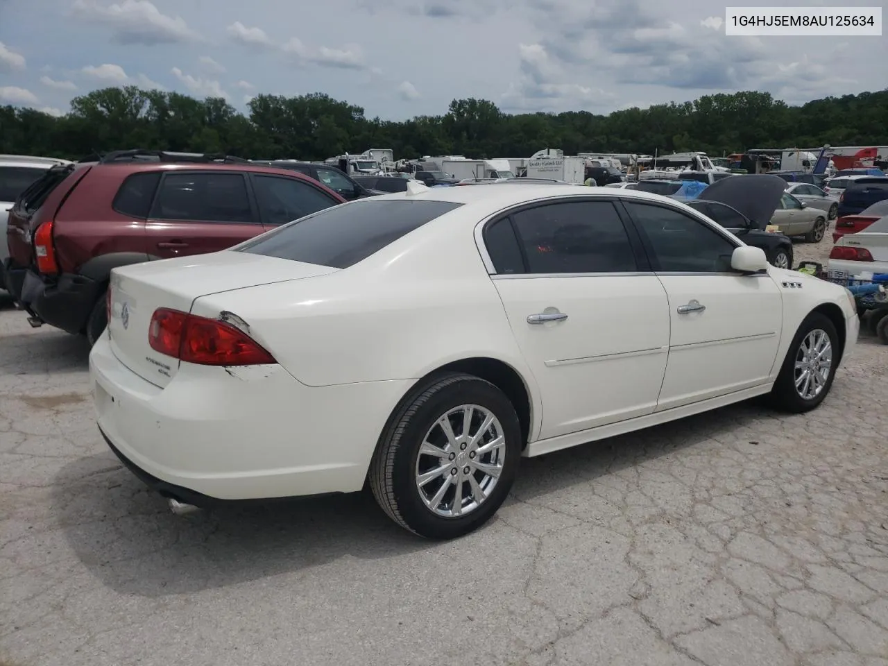 2010 Buick Lucerne Cxl VIN: 1G4HJ5EM8AU125634 Lot: 57043634