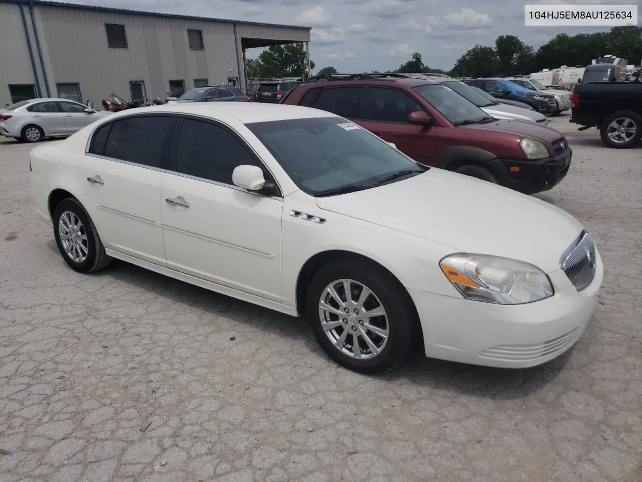 2010 Buick Lucerne Cxl VIN: 1G4HJ5EM8AU125634 Lot: 57043634