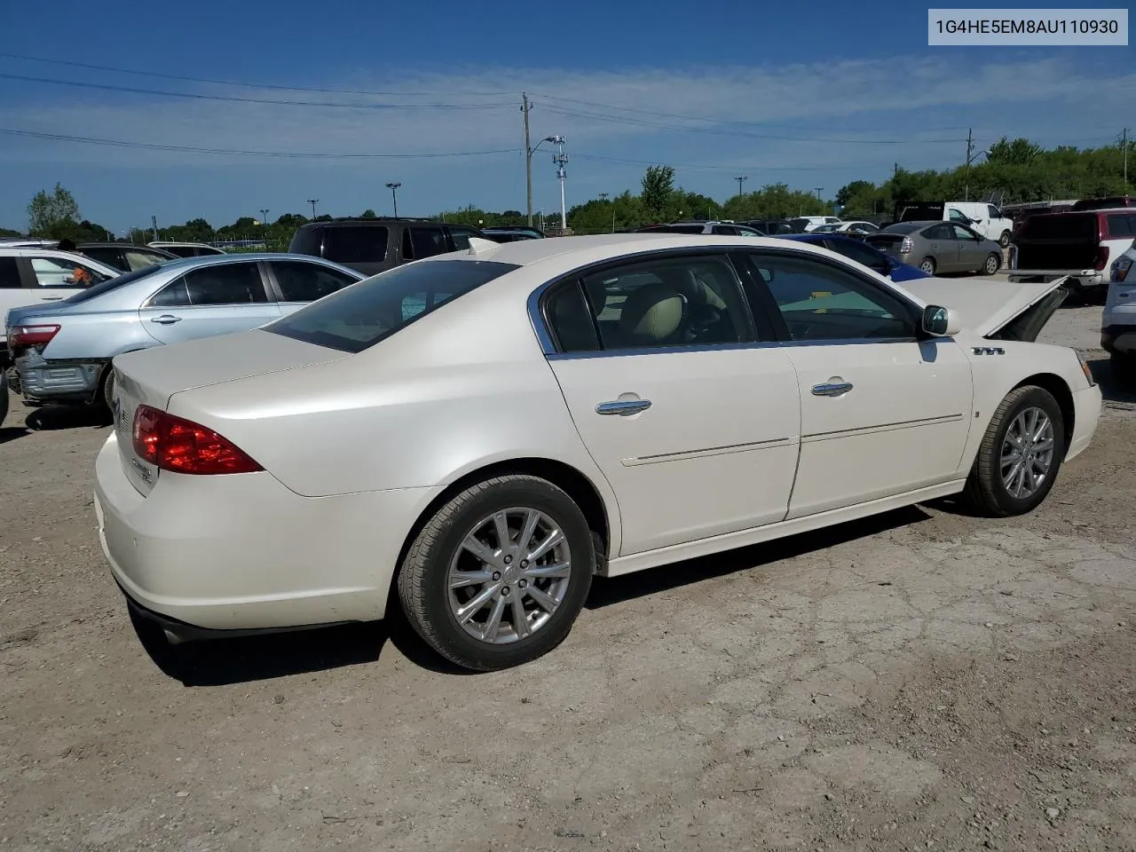 2010 Buick Lucerne Cxl VIN: 1G4HE5EM8AU110930 Lot: 57834294