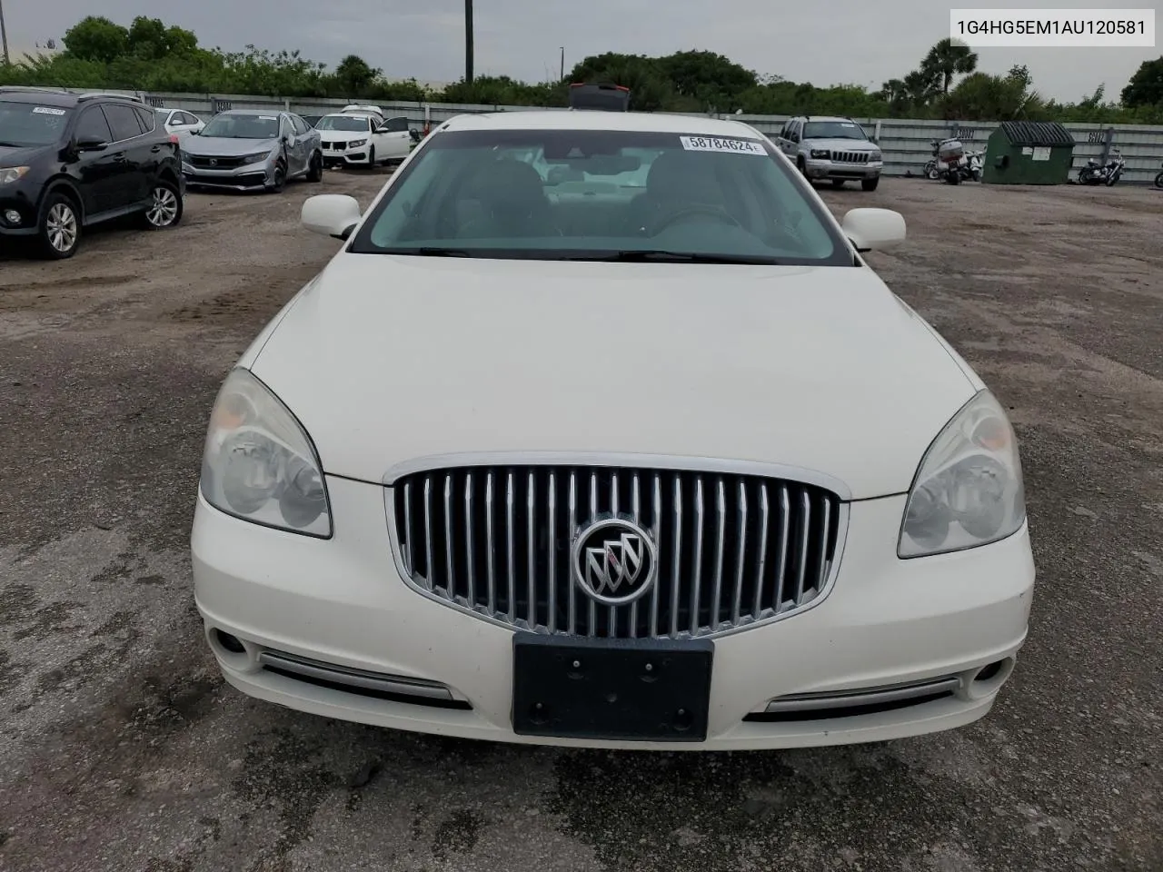 2010 Buick Lucerne Cxl VIN: 1G4HG5EM1AU120581 Lot: 58784624