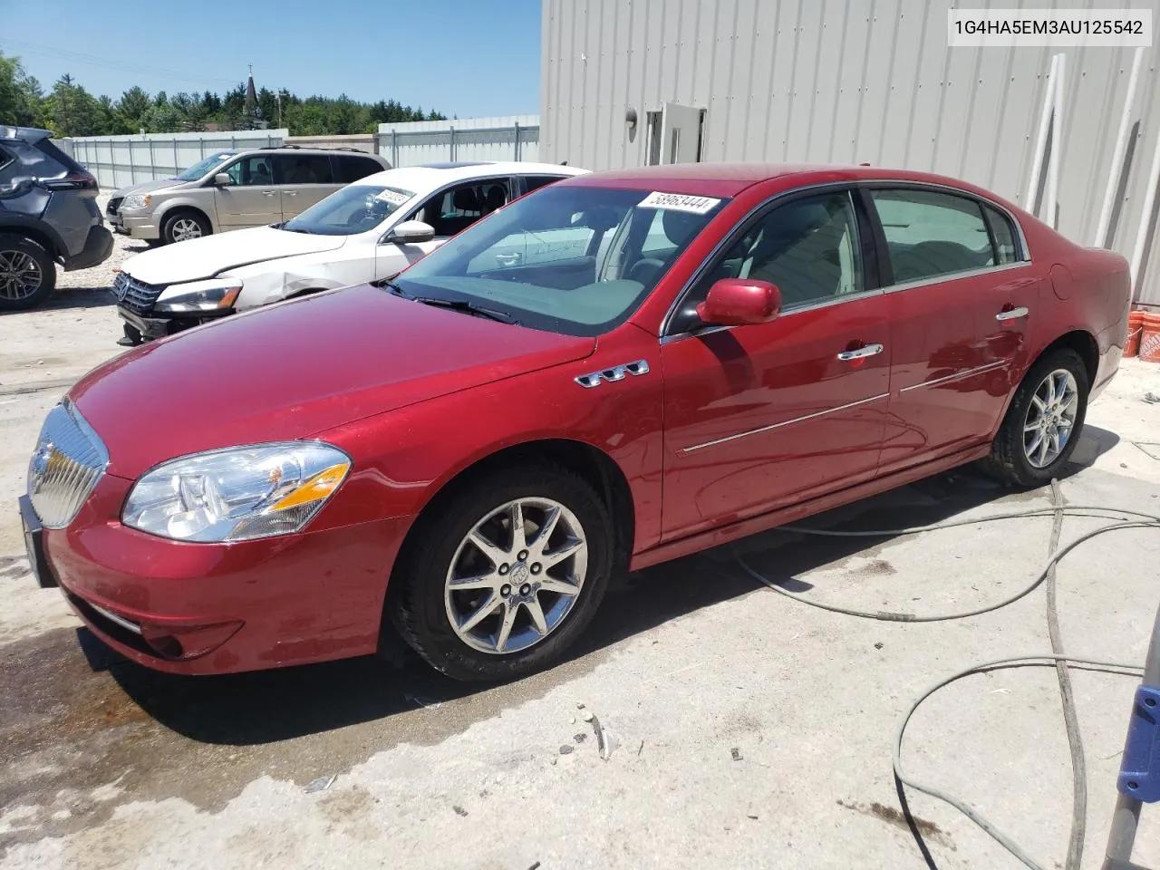 2010 Buick Lucerne Cx VIN: 1G4HA5EM3AU125542 Lot: 58963444