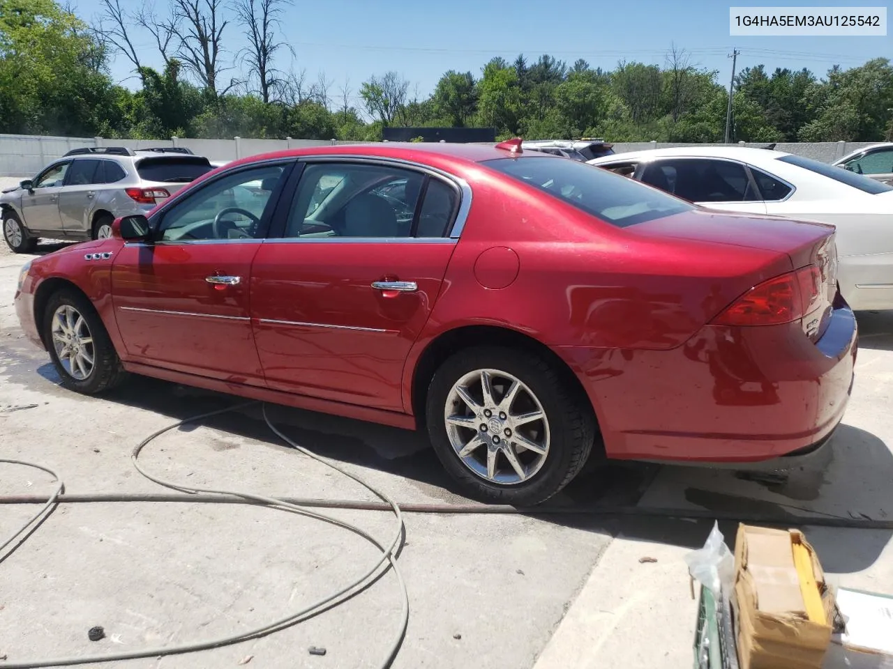 2010 Buick Lucerne Cx VIN: 1G4HA5EM3AU125542 Lot: 58963444