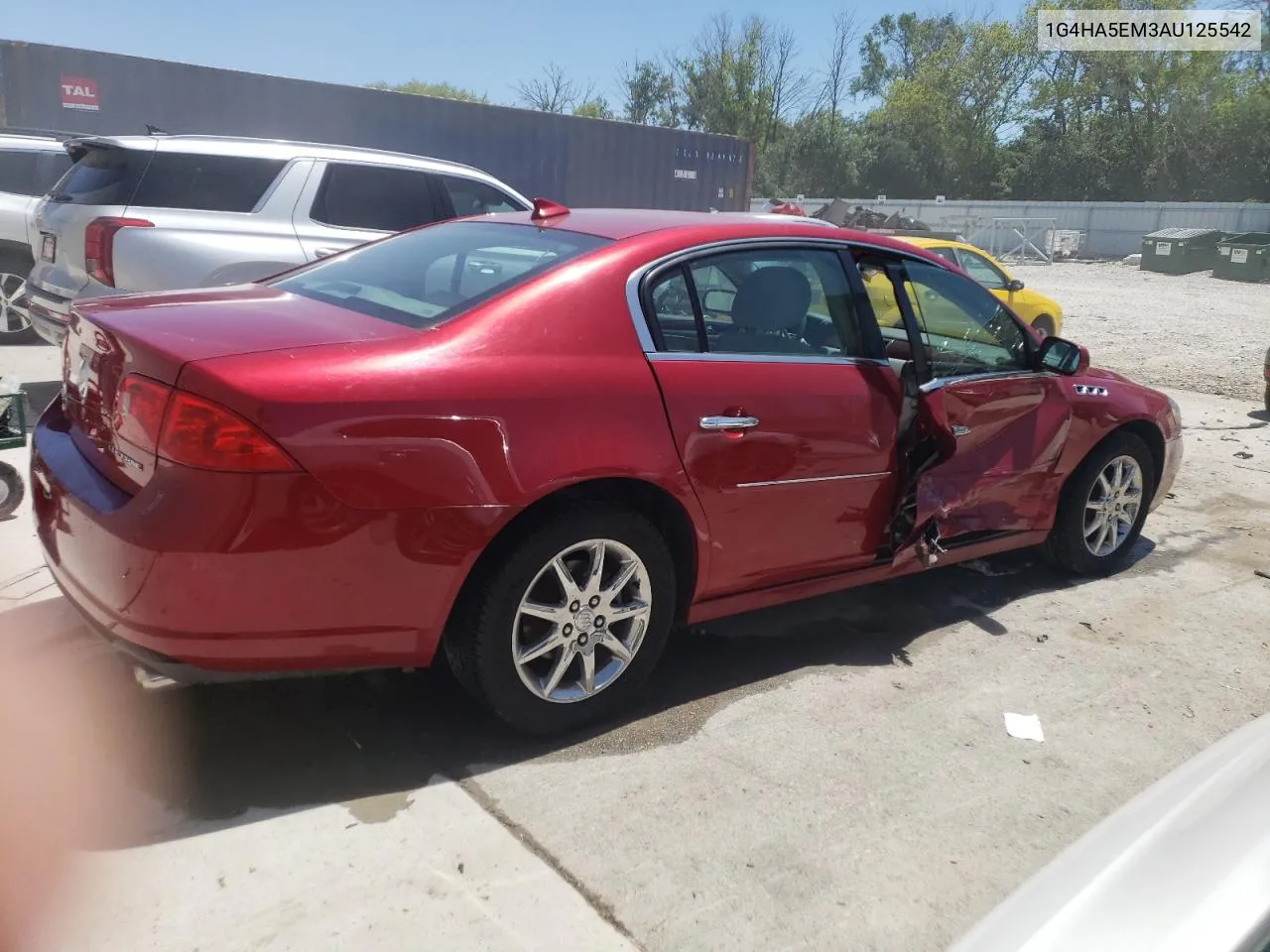 2010 Buick Lucerne Cx VIN: 1G4HA5EM3AU125542 Lot: 58963444