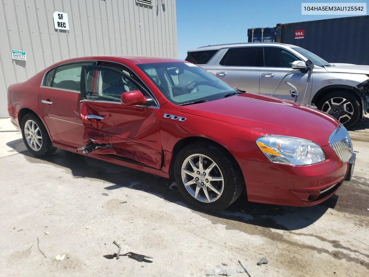 2010 Buick Lucerne Cx VIN: 1G4HA5EM3AU125542 Lot: 58963444