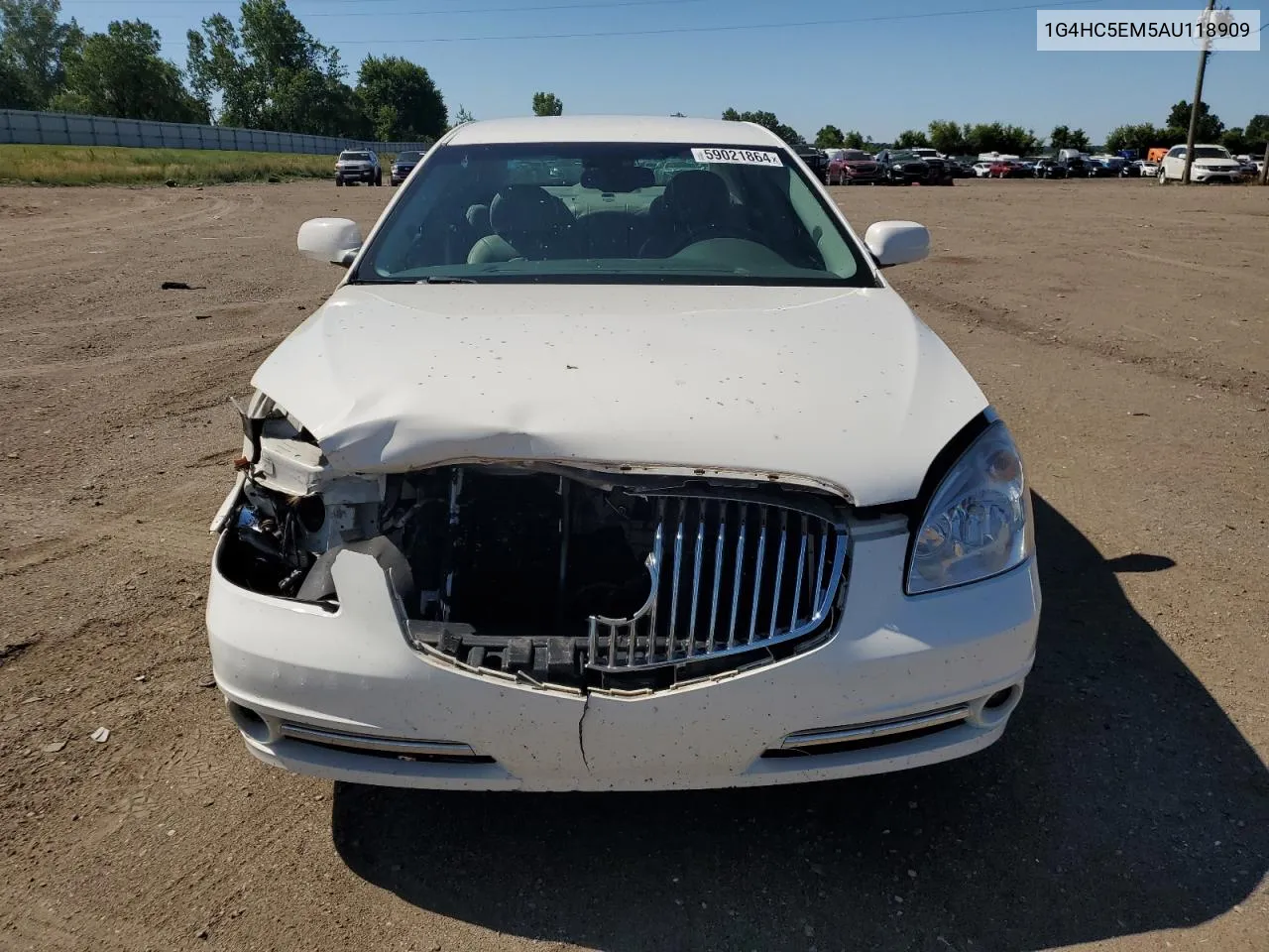 2010 Buick Lucerne Cxl VIN: 1G4HC5EM5AU118909 Lot: 59021864