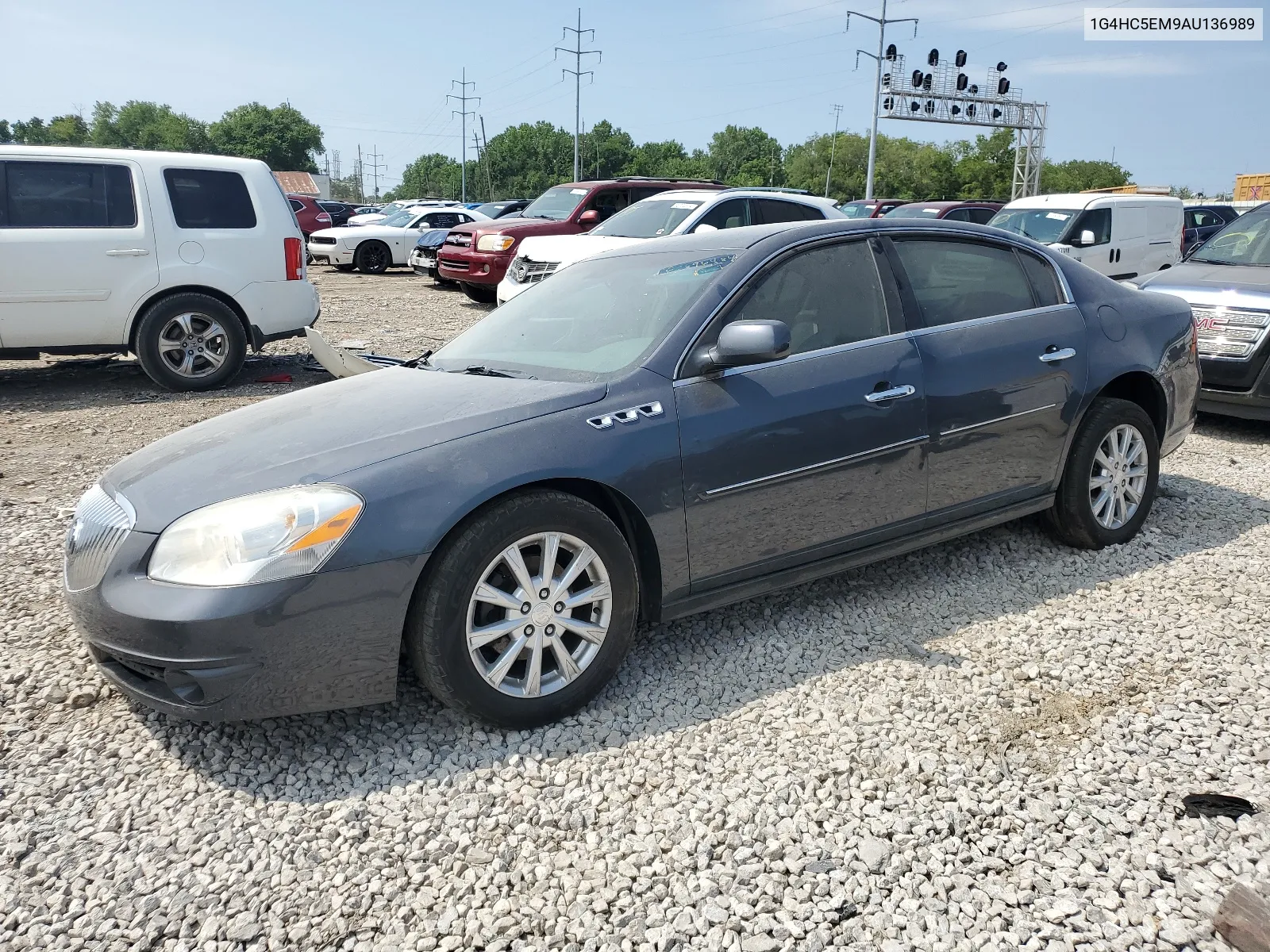 1G4HC5EM9AU136989 2010 Buick Lucerne Cxl