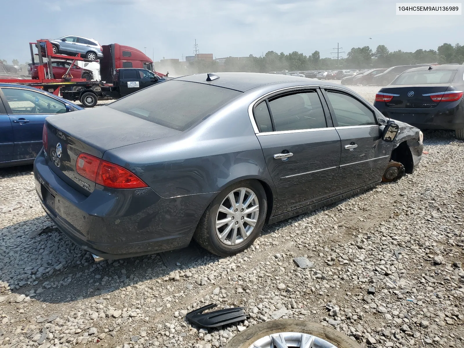 2010 Buick Lucerne Cxl VIN: 1G4HC5EM9AU136989 Lot: 62696484