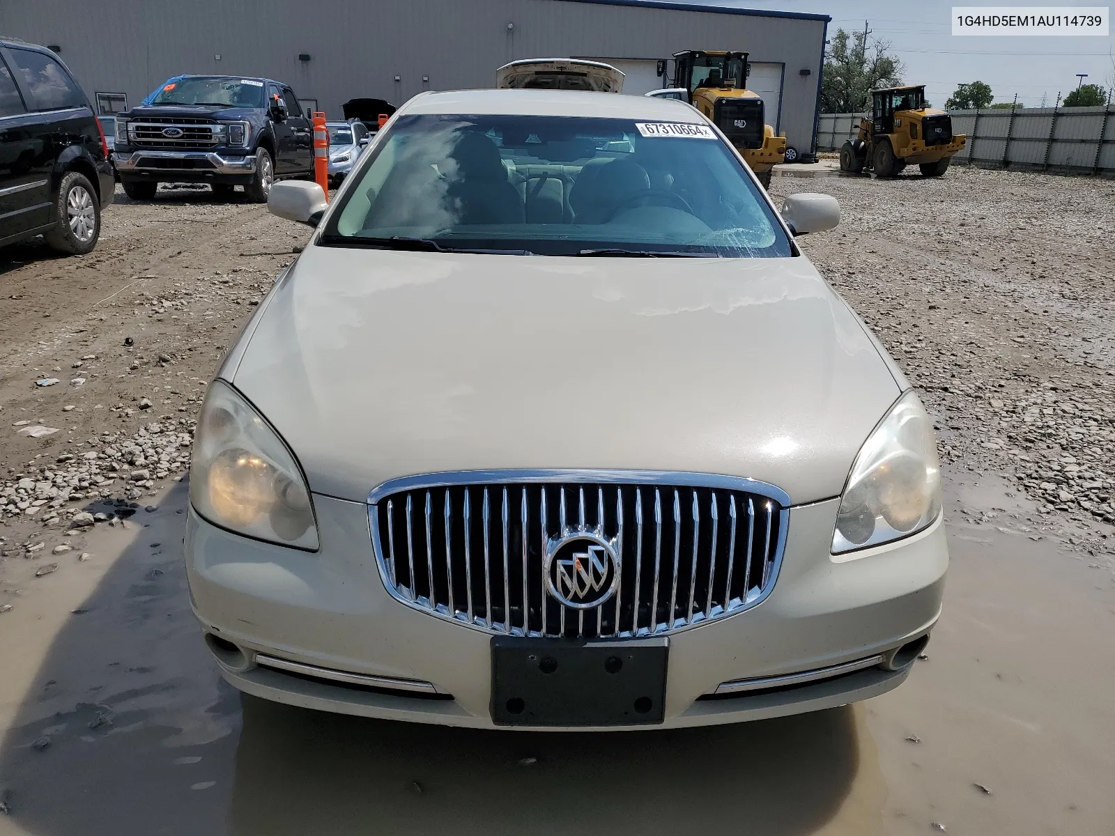 2010 Buick Lucerne Cxl VIN: 1G4HD5EM1AU114739 Lot: 67310664