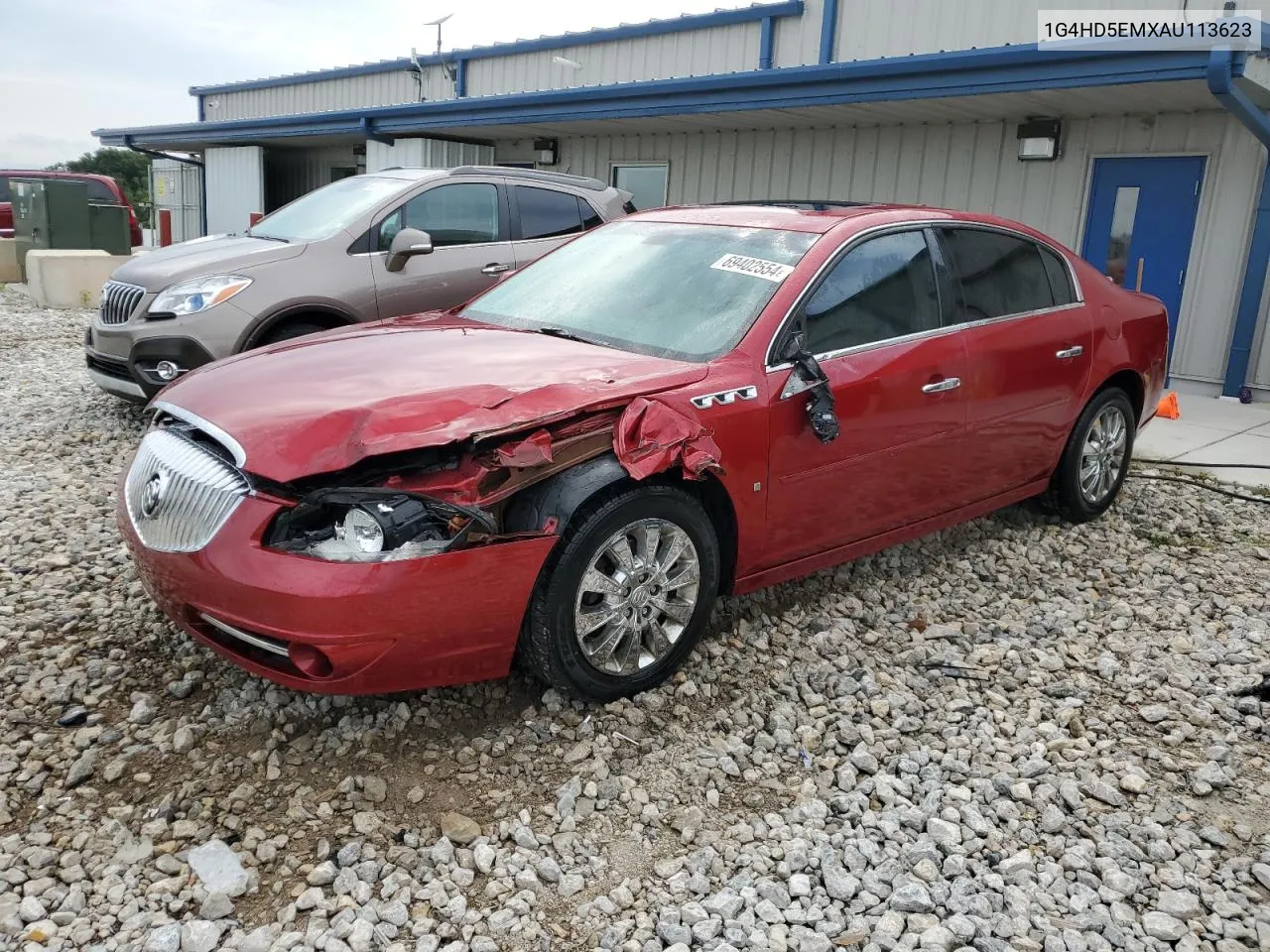 2010 Buick Lucerne Cxl VIN: 1G4HD5EMXAU113623 Lot: 69402554