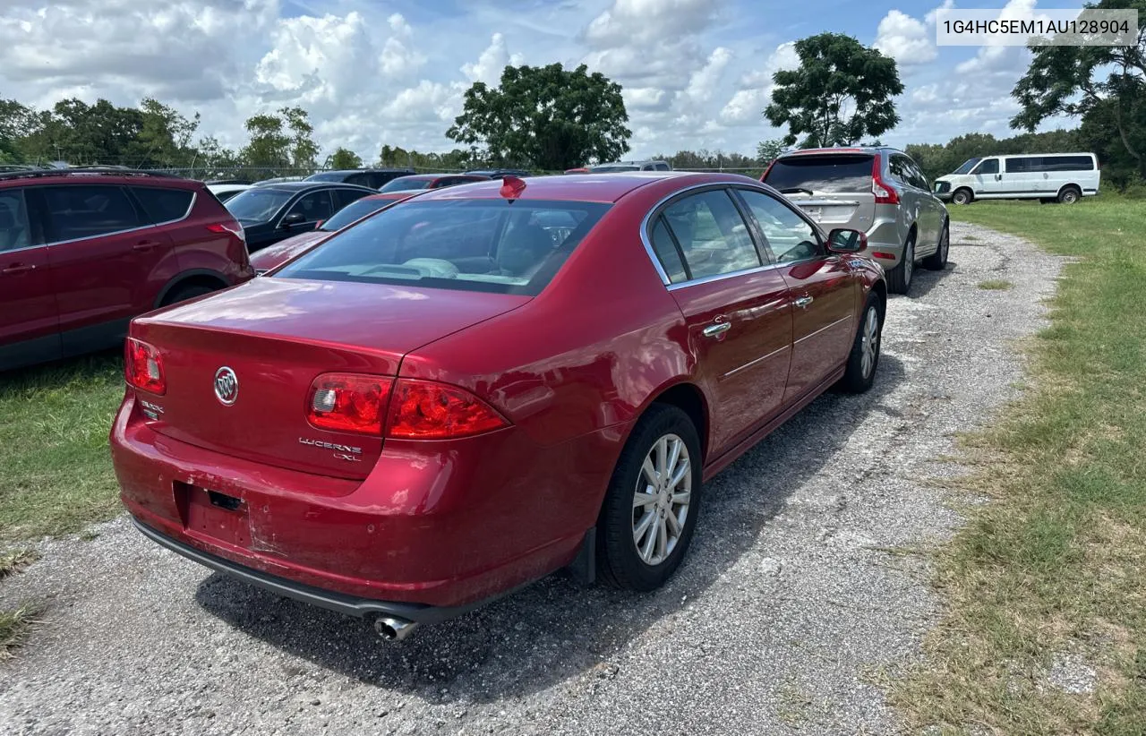 2010 Buick Lucerne Cxl VIN: 1G4HC5EM1AU128904 Lot: 70868204