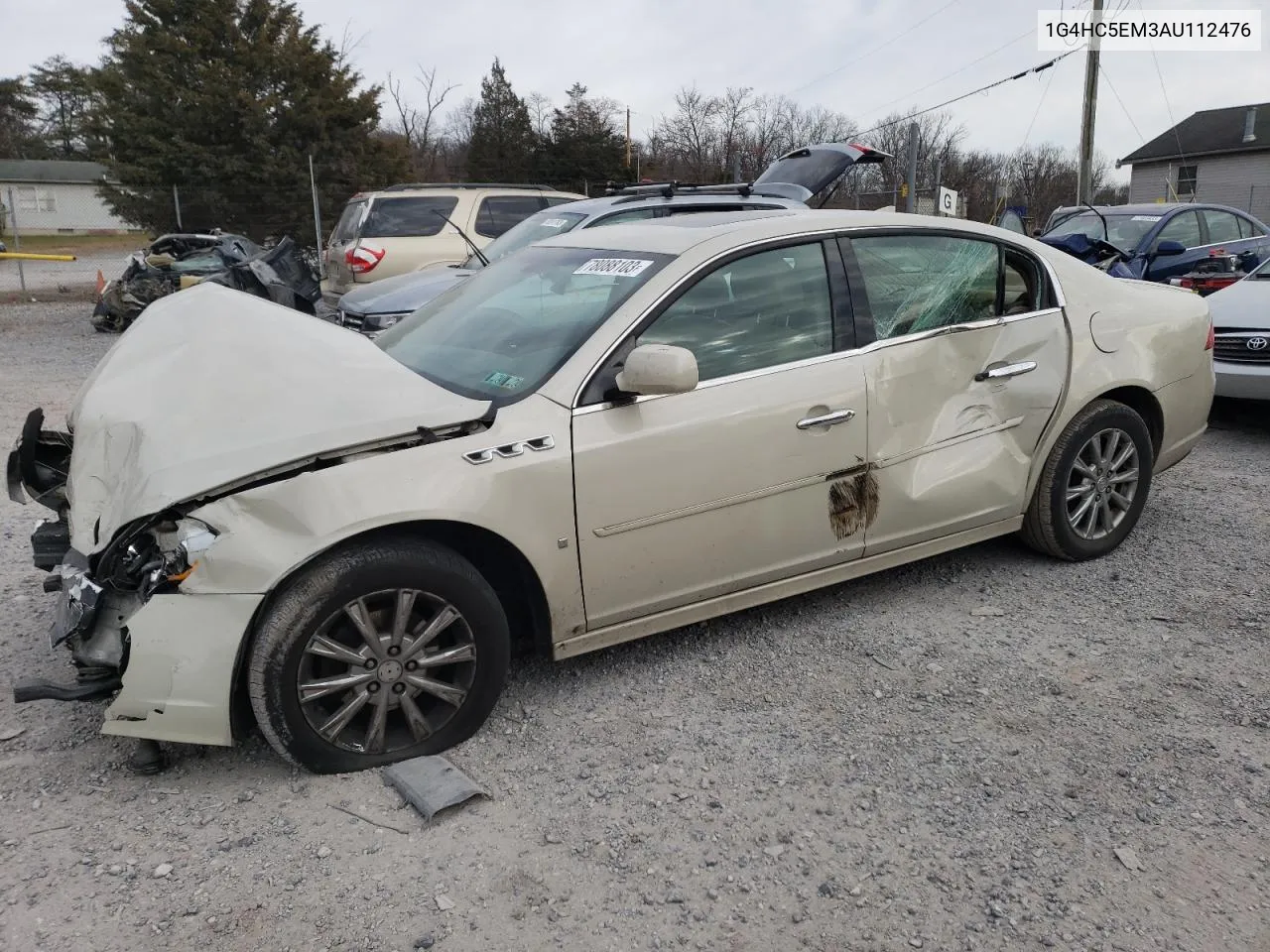 2010 Buick Lucerne Cxl VIN: 1G4HC5EM3AU112476 Lot: 78088103