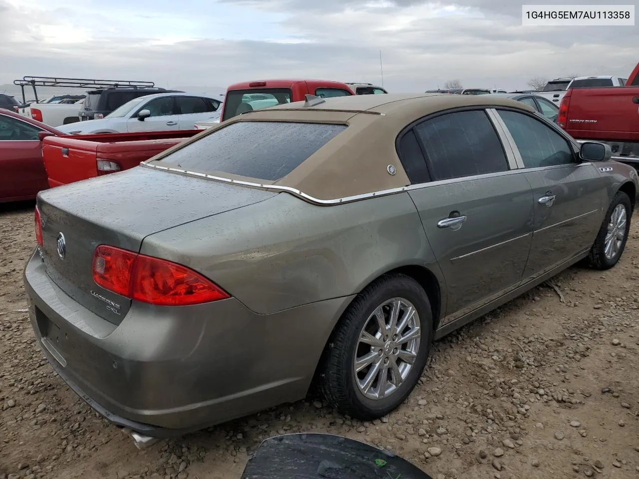 2010 Buick Lucerne Cxl VIN: 1G4HG5EM7AU113358 Lot: 80809813