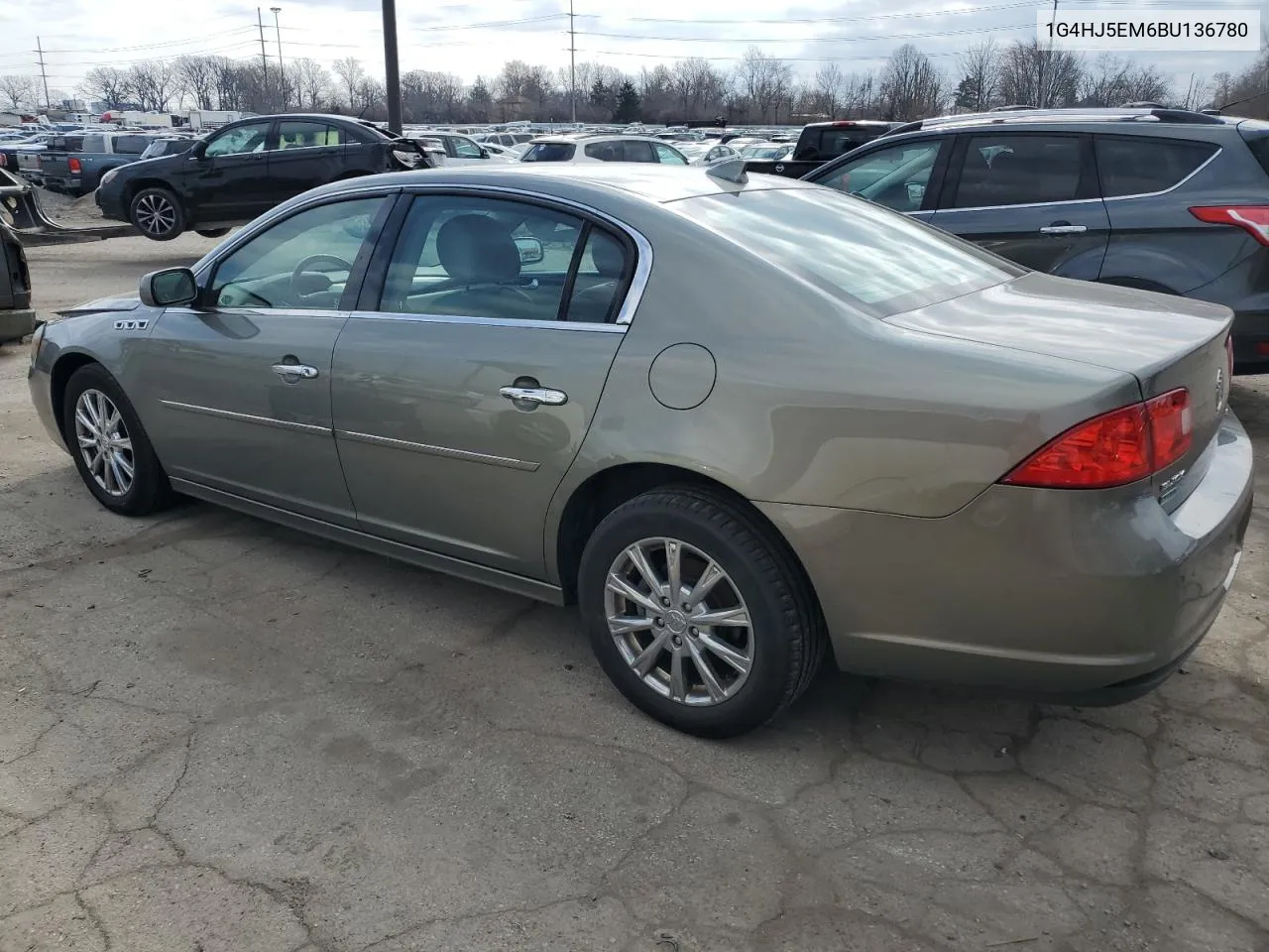 2011 Buick Lucerne Cxl VIN: 1G4HJ5EM6BU136780 Lot: 43762324