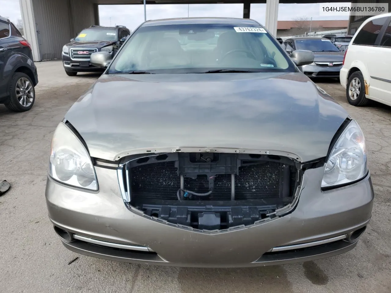 2011 Buick Lucerne Cxl VIN: 1G4HJ5EM6BU136780 Lot: 43762324