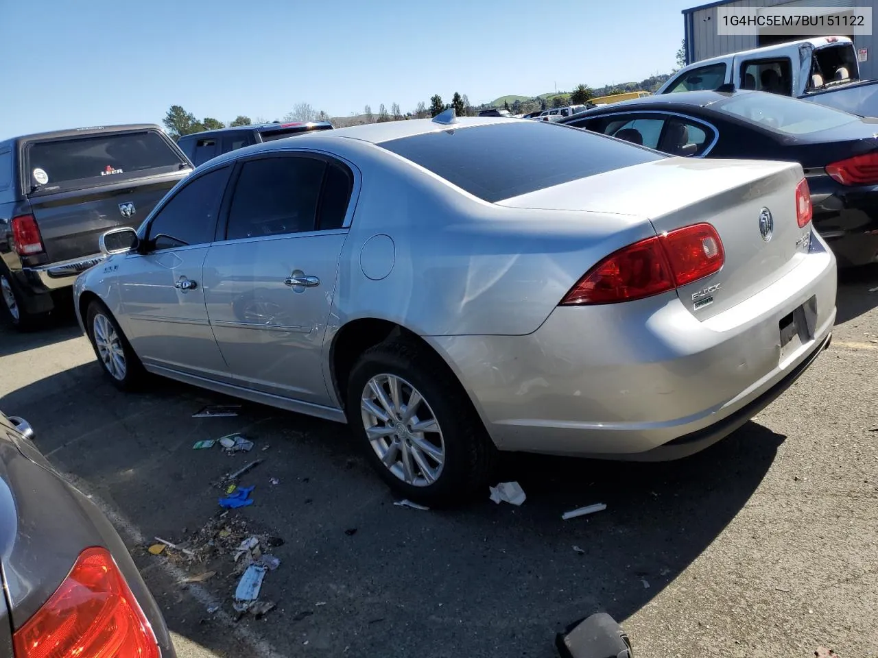 2011 Buick Lucerne Cxl VIN: 1G4HC5EM7BU151122 Lot: 46262194