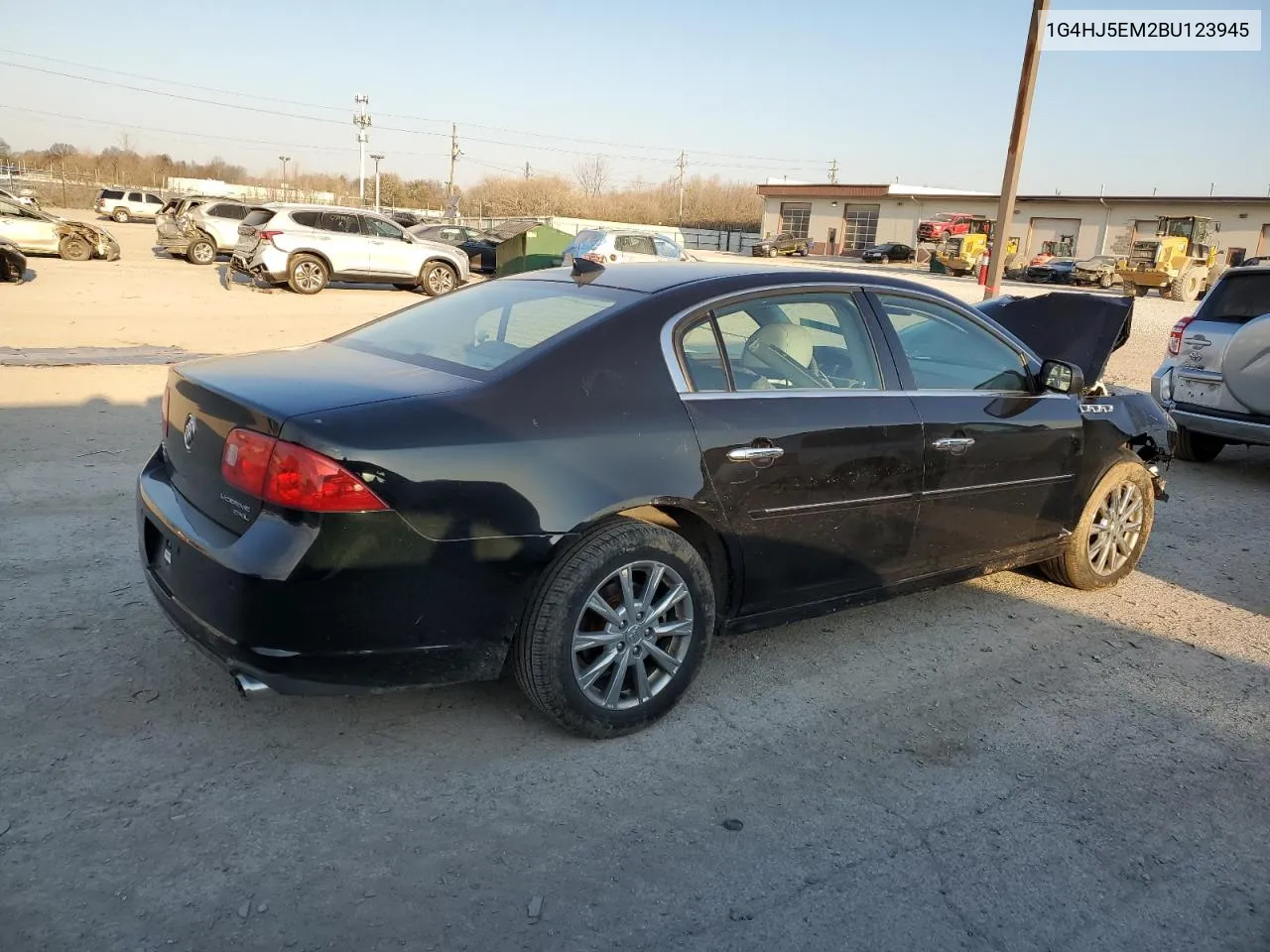 1G4HJ5EM2BU123945 2011 Buick Lucerne Cxl