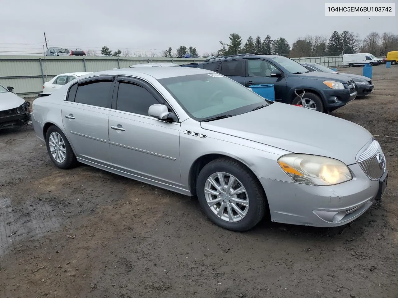 1G4HC5EM6BU103742 2011 Buick Lucerne Cxl