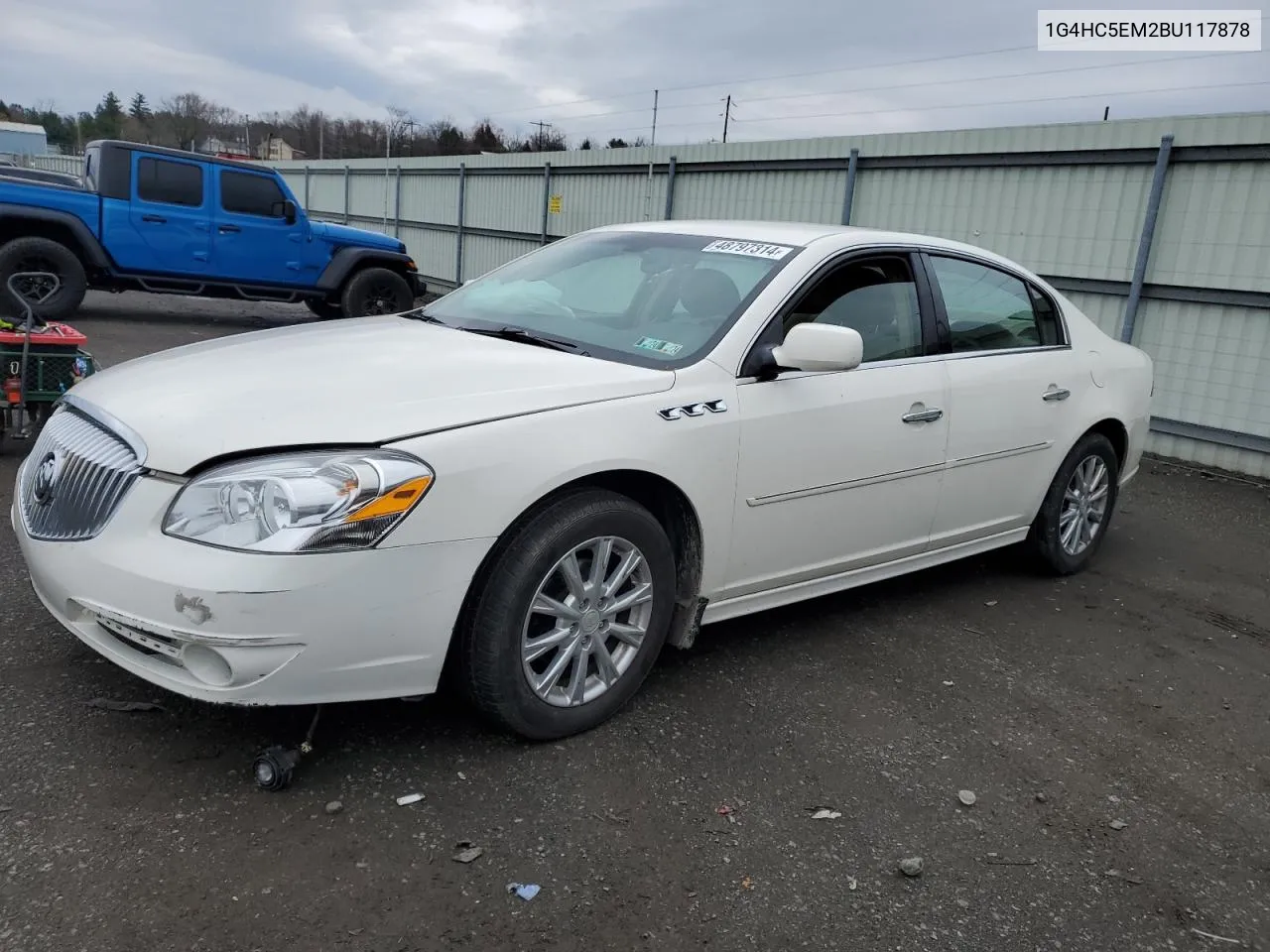 2011 Buick Lucerne Cxl VIN: 1G4HC5EM2BU117878 Lot: 48797314