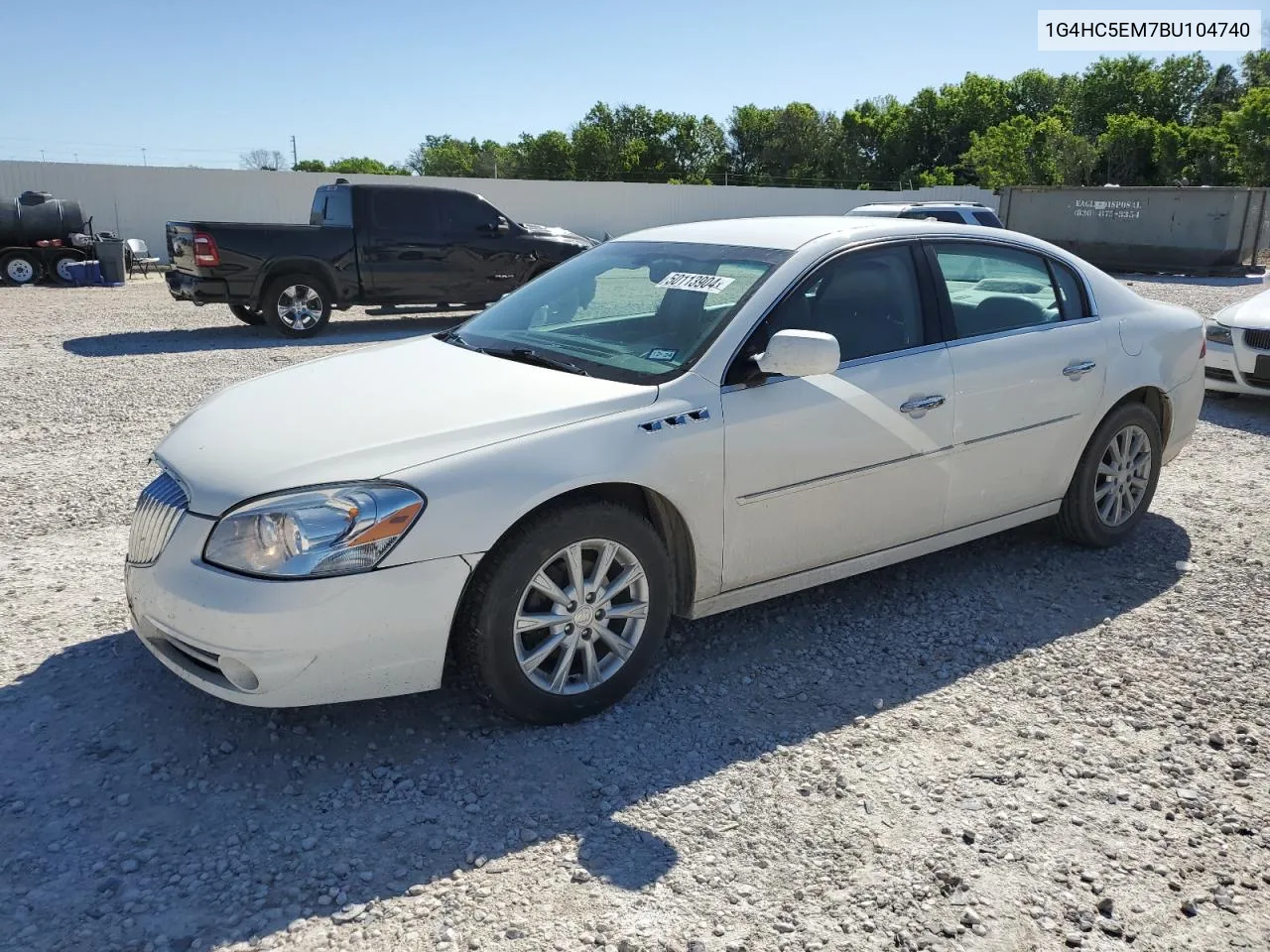 2011 Buick Lucerne Cxl VIN: 1G4HC5EM7BU104740 Lot: 50113904