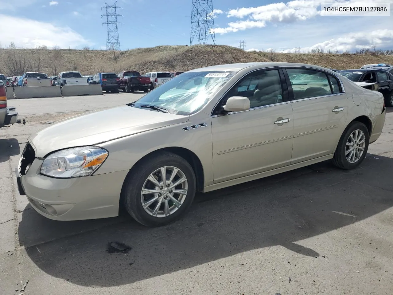 1G4HC5EM7BU127886 2011 Buick Lucerne Cxl