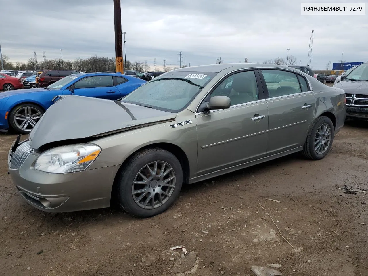 2011 Buick Lucerne Cxl VIN: 1G4HJ5EM4BU119279 Lot: 51102734