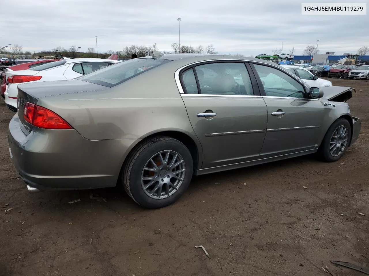 2011 Buick Lucerne Cxl VIN: 1G4HJ5EM4BU119279 Lot: 51102734