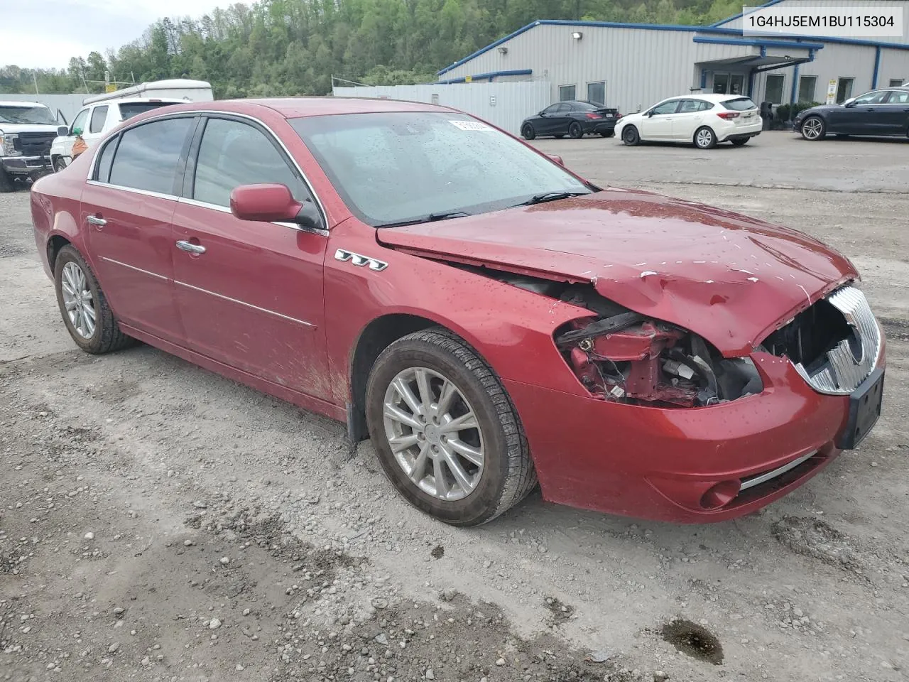 1G4HJ5EM1BU115304 2011 Buick Lucerne Cxl