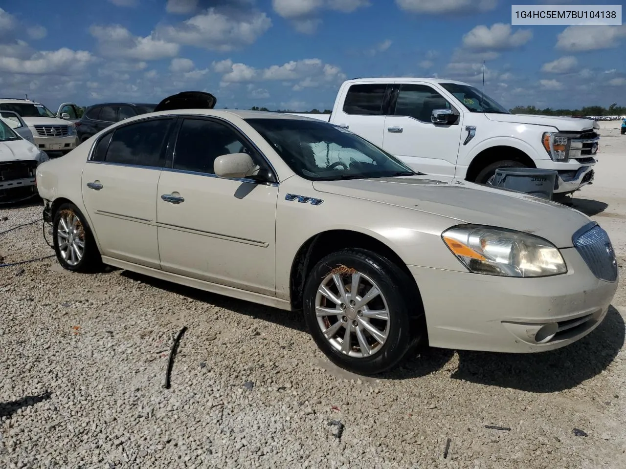 2011 Buick Lucerne Cxl VIN: 1G4HC5EM7BU104138 Lot: 53778544