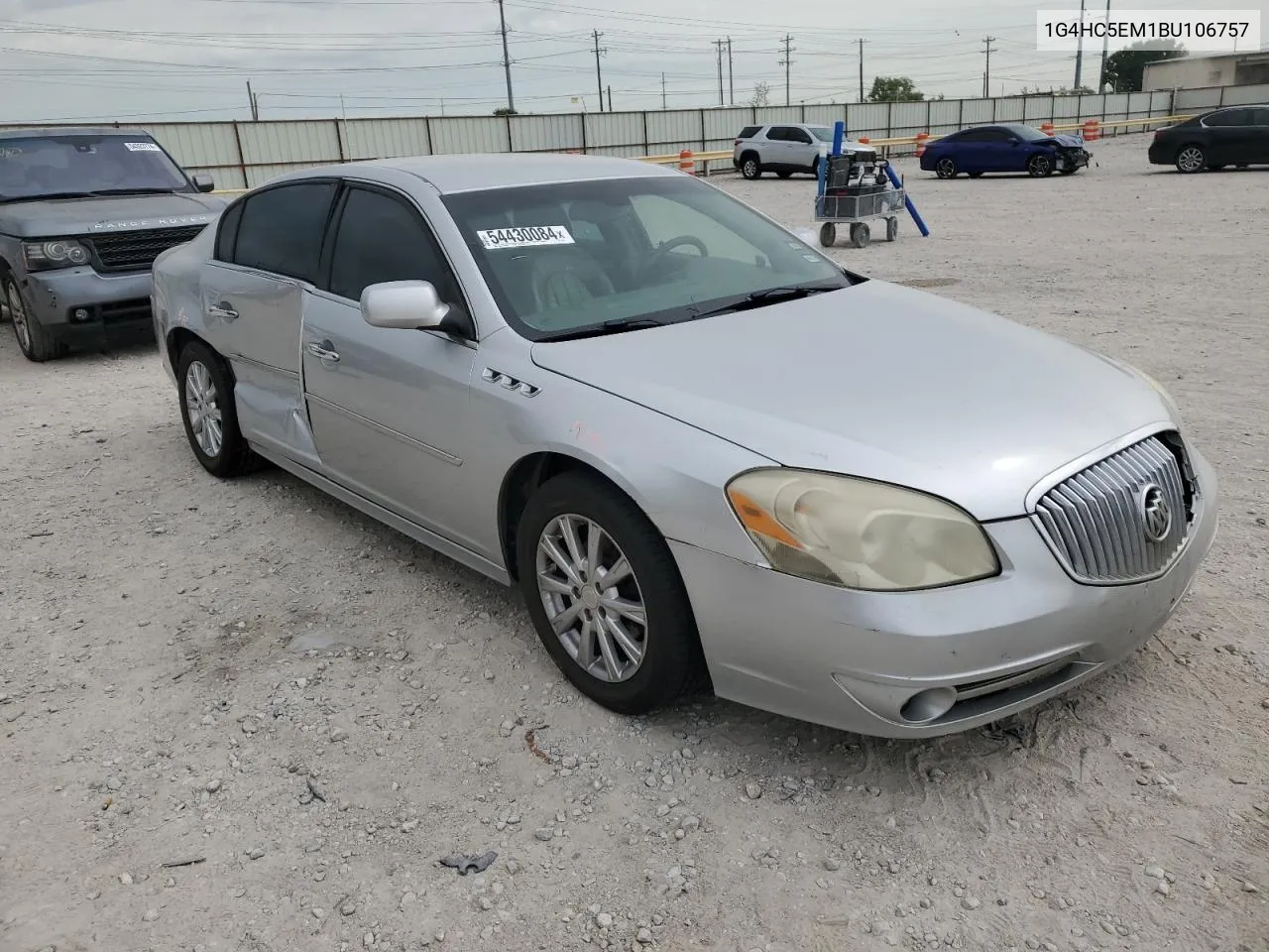 2011 Buick Lucerne Cxl VIN: 1G4HC5EM1BU106757 Lot: 54430084