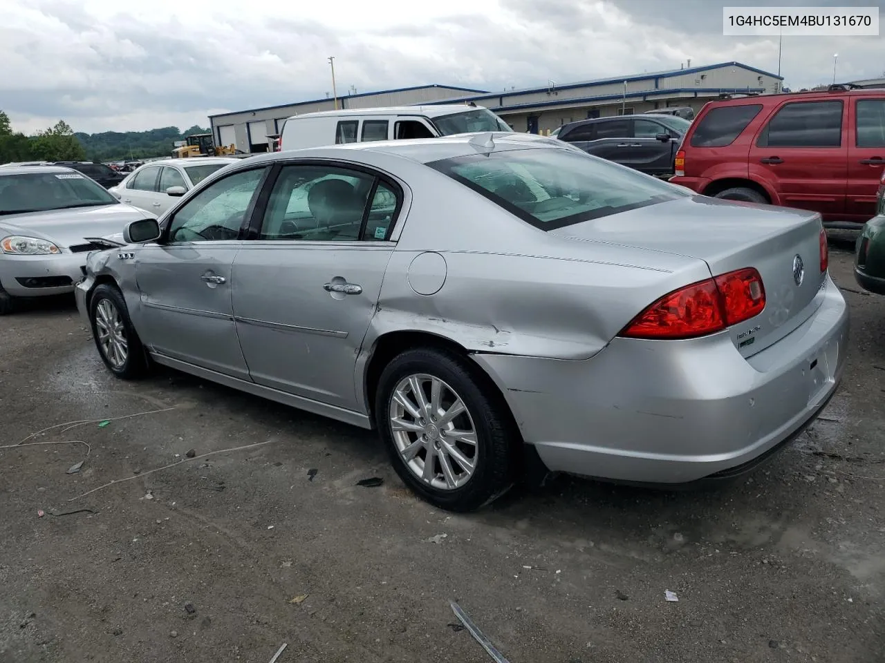 2011 Buick Lucerne Cxl VIN: 1G4HC5EM4BU131670 Lot: 54701954