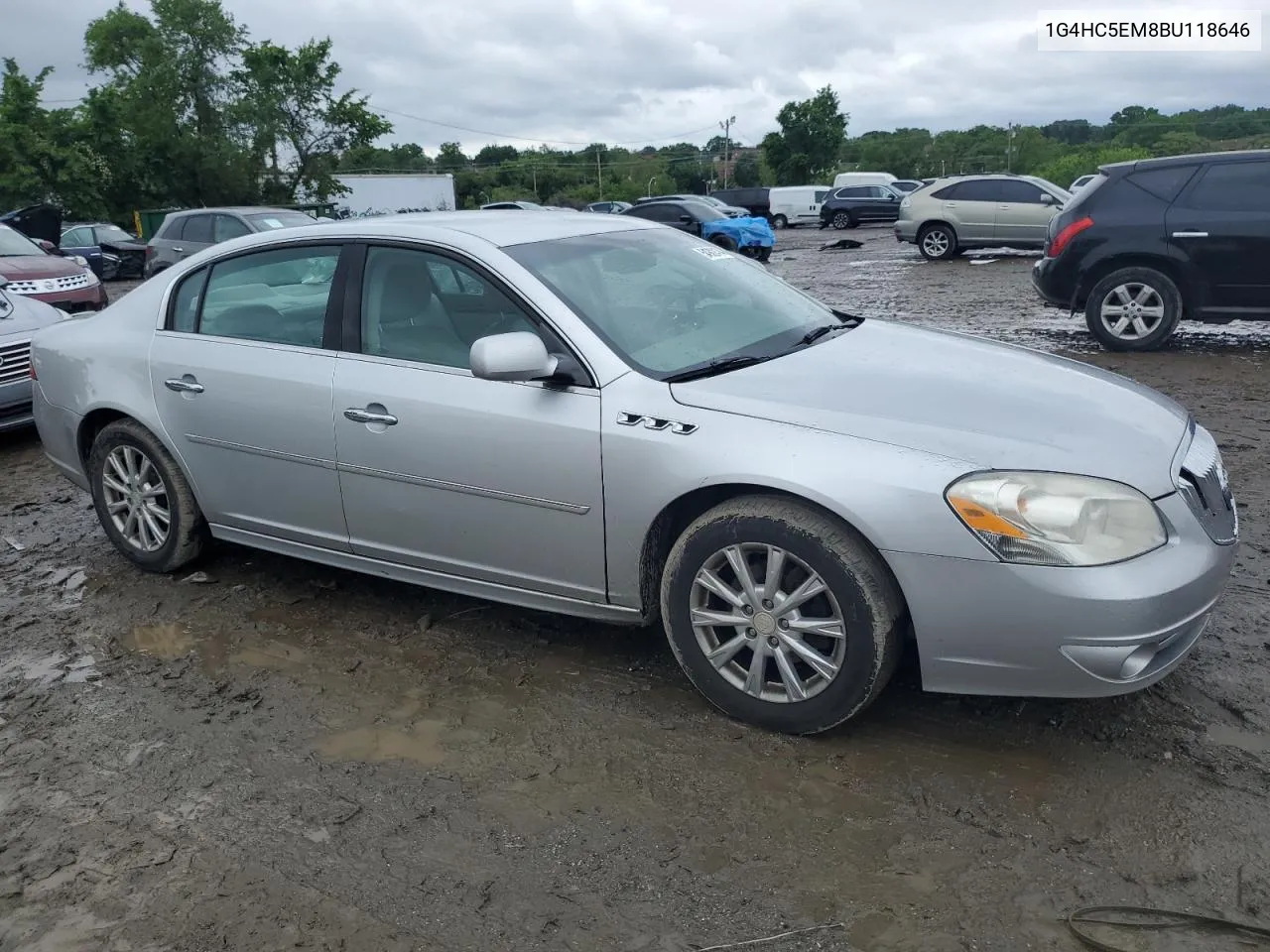 2011 Buick Lucerne Cxl VIN: 1G4HC5EM8BU118646 Lot: 54902474