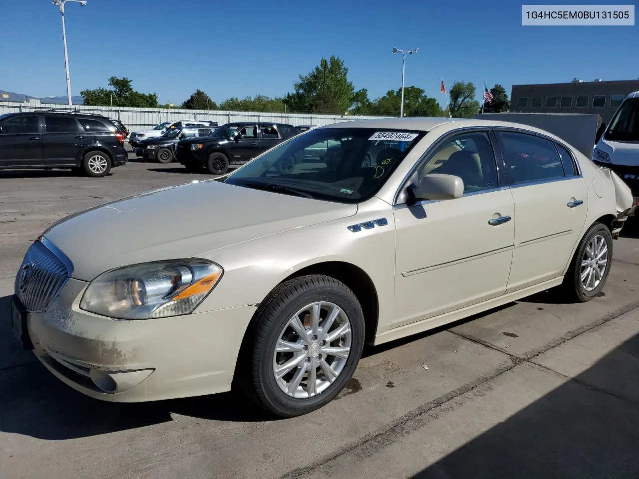 1G4HC5EM0BU131505 2011 Buick Lucerne Cxl