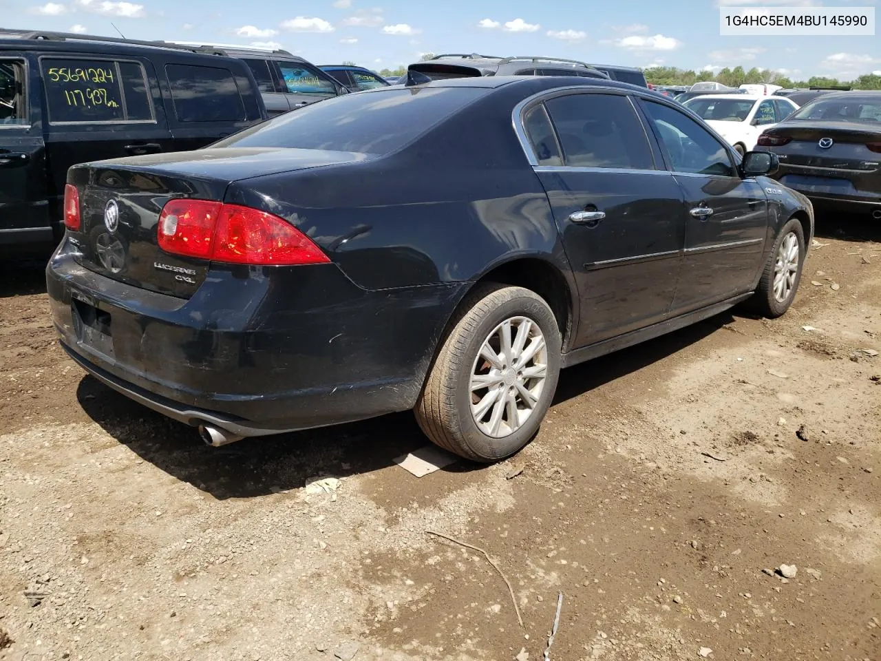 2011 Buick Lucerne Cxl VIN: 1G4HC5EM4BU145990 Lot: 55676734