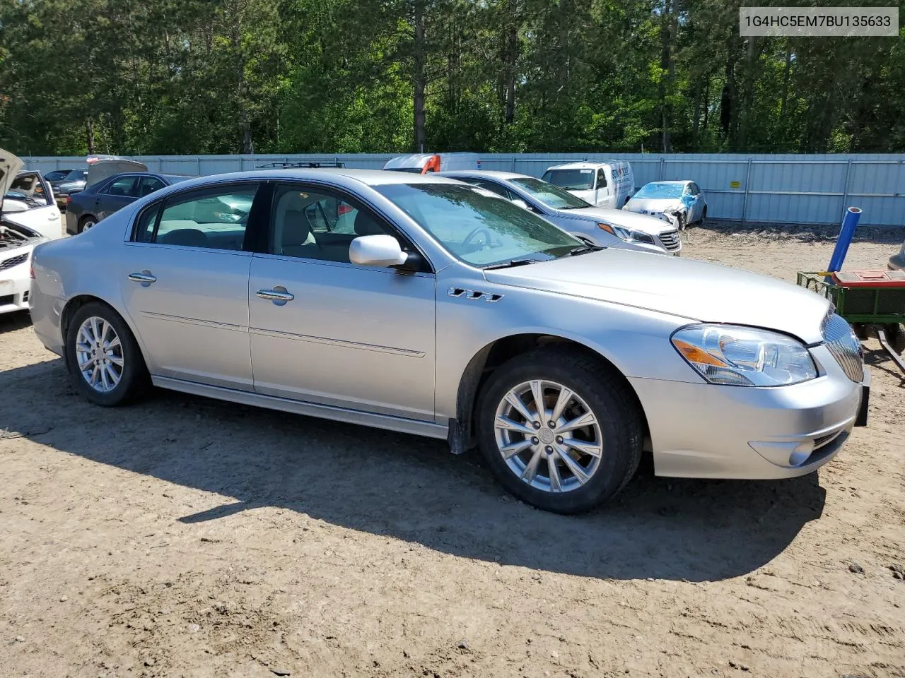 1G4HC5EM7BU135633 2011 Buick Lucerne Cxl