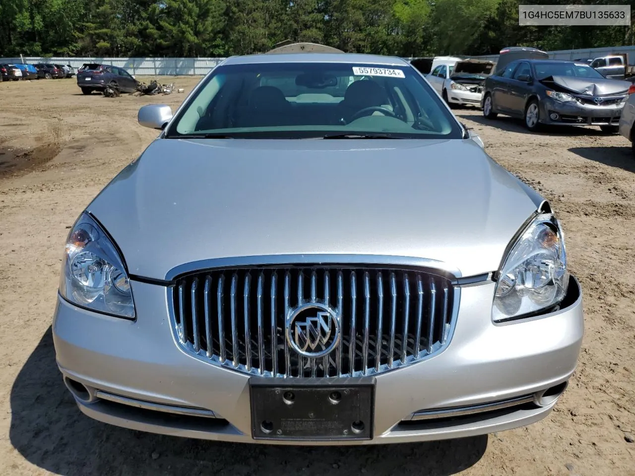 2011 Buick Lucerne Cxl VIN: 1G4HC5EM7BU135633 Lot: 55793734