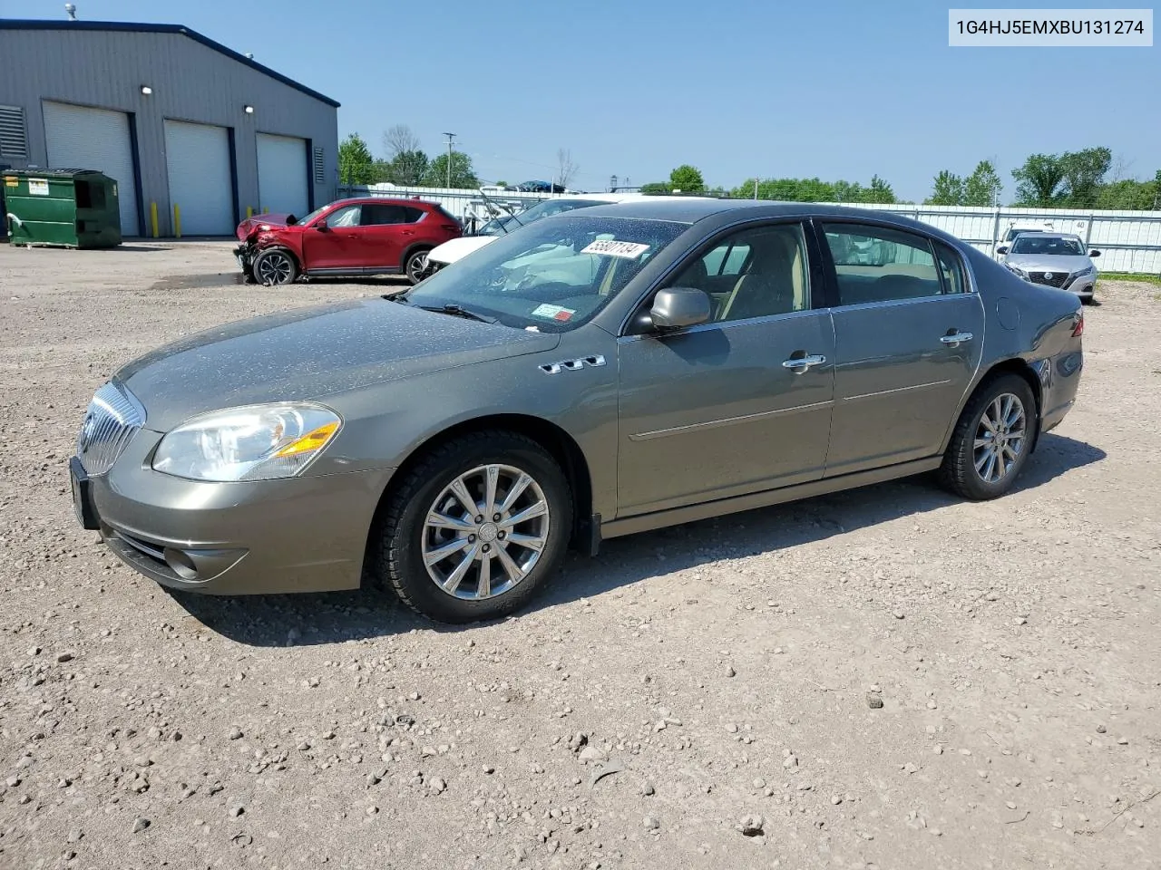 2011 Buick Lucerne Cxl VIN: 1G4HJ5EMXBU131274 Lot: 55807134